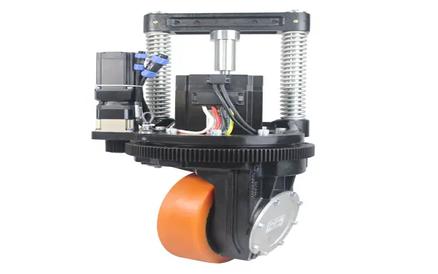 Применение рулевого ведущего колеса AGV